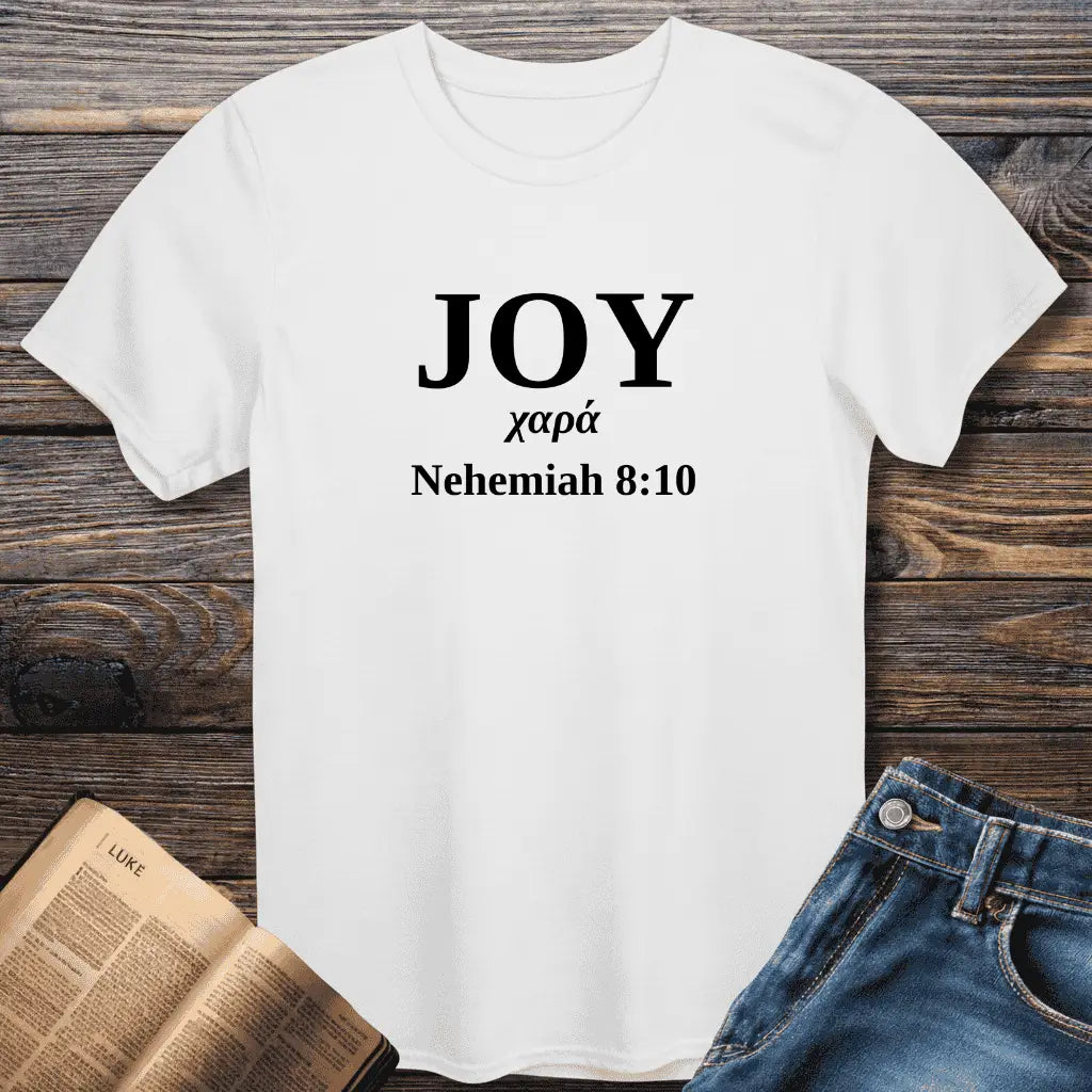Joy Greek Tee
