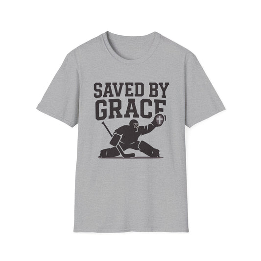 Saved by Grace Hockey Tee