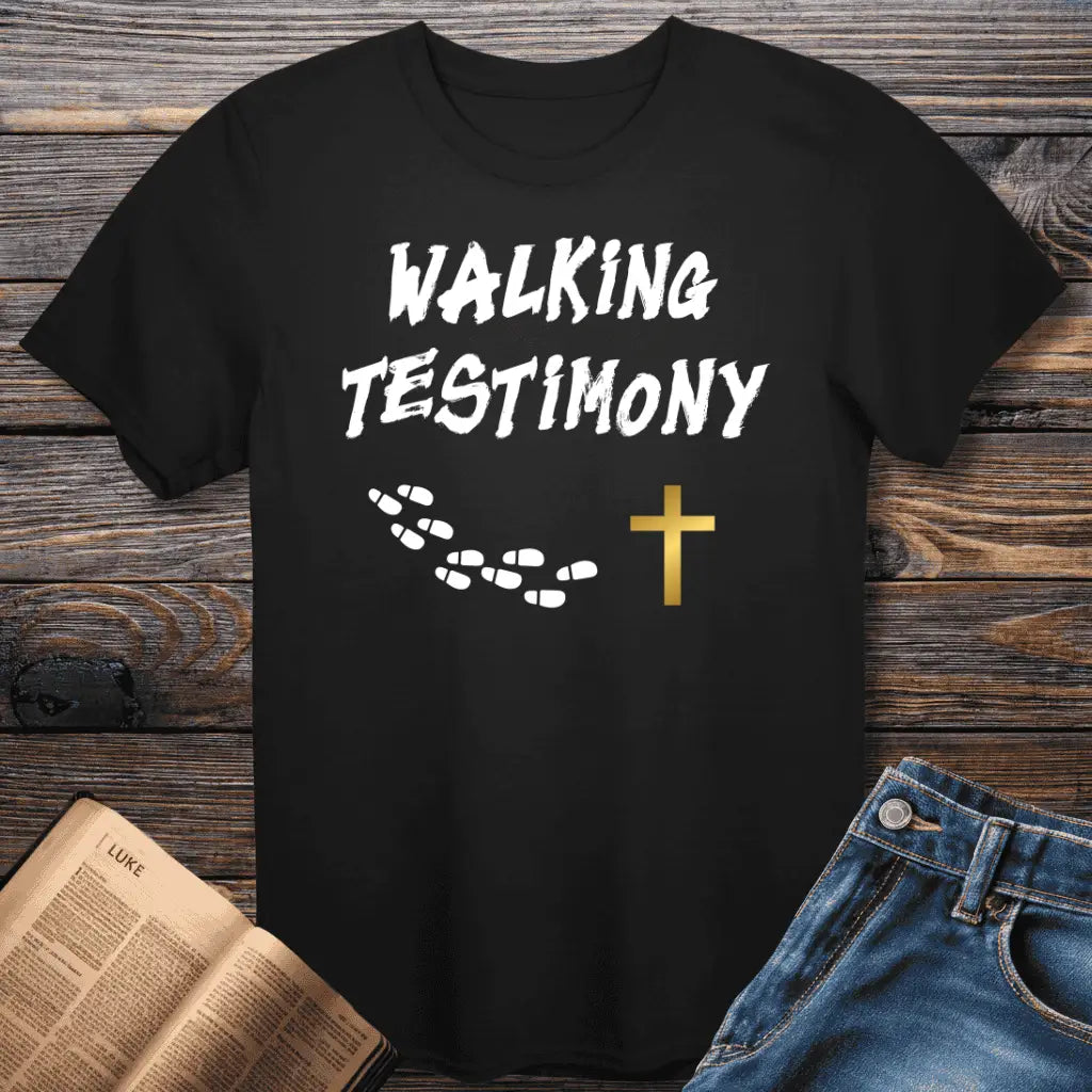 Walking Testimony Tee