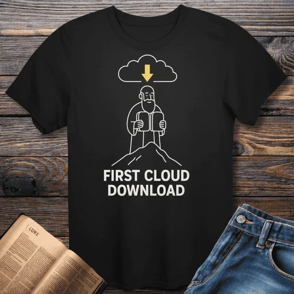 Cloud Download Tee