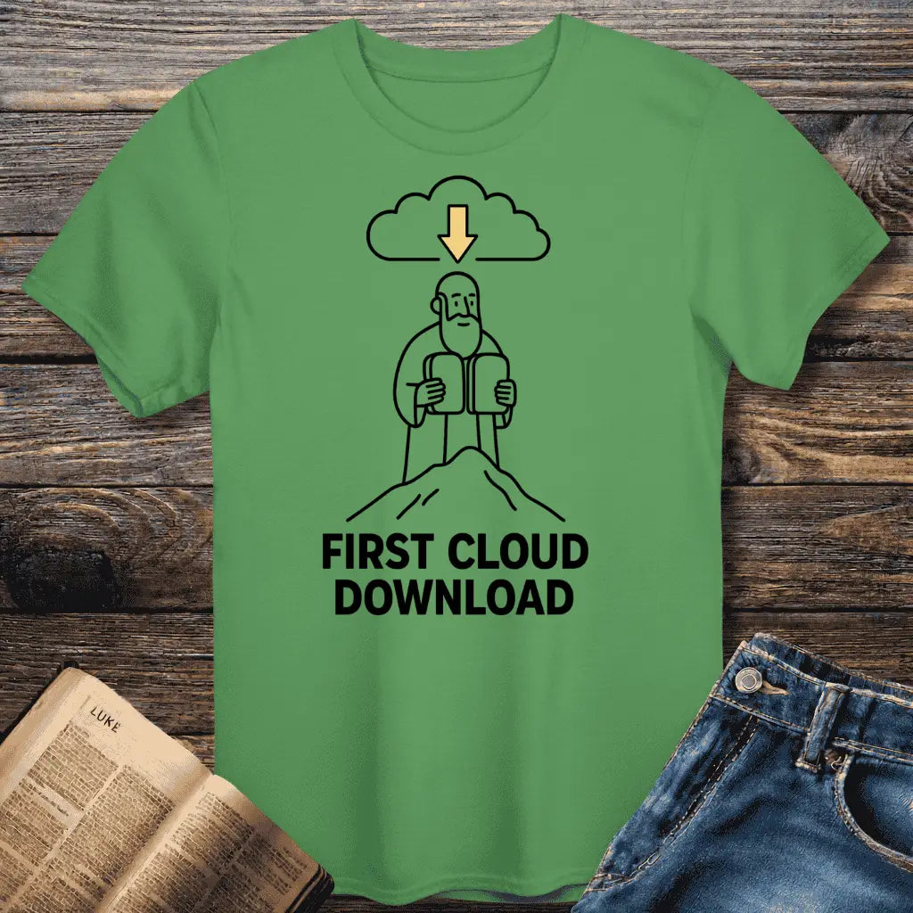 Cloud Download Tee
