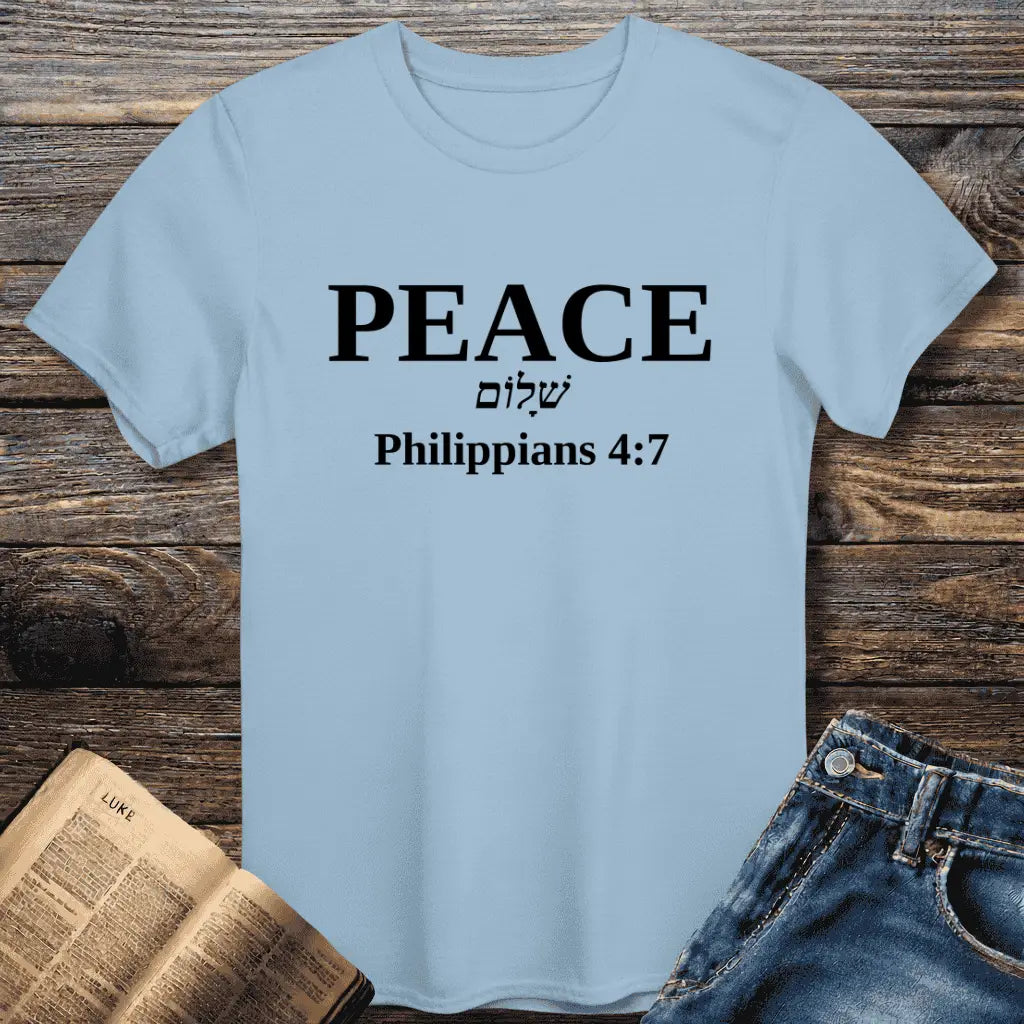 Peace Hebrew Tee