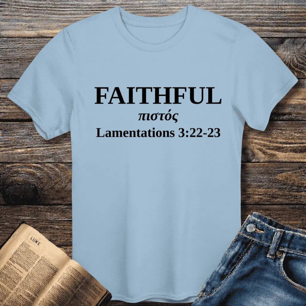 Faithful Greek Tee
