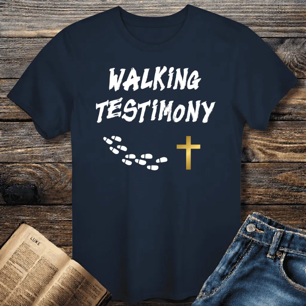 Walking Testimony Tee