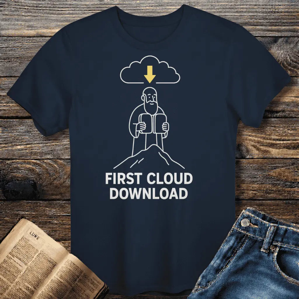Cloud Download Tee