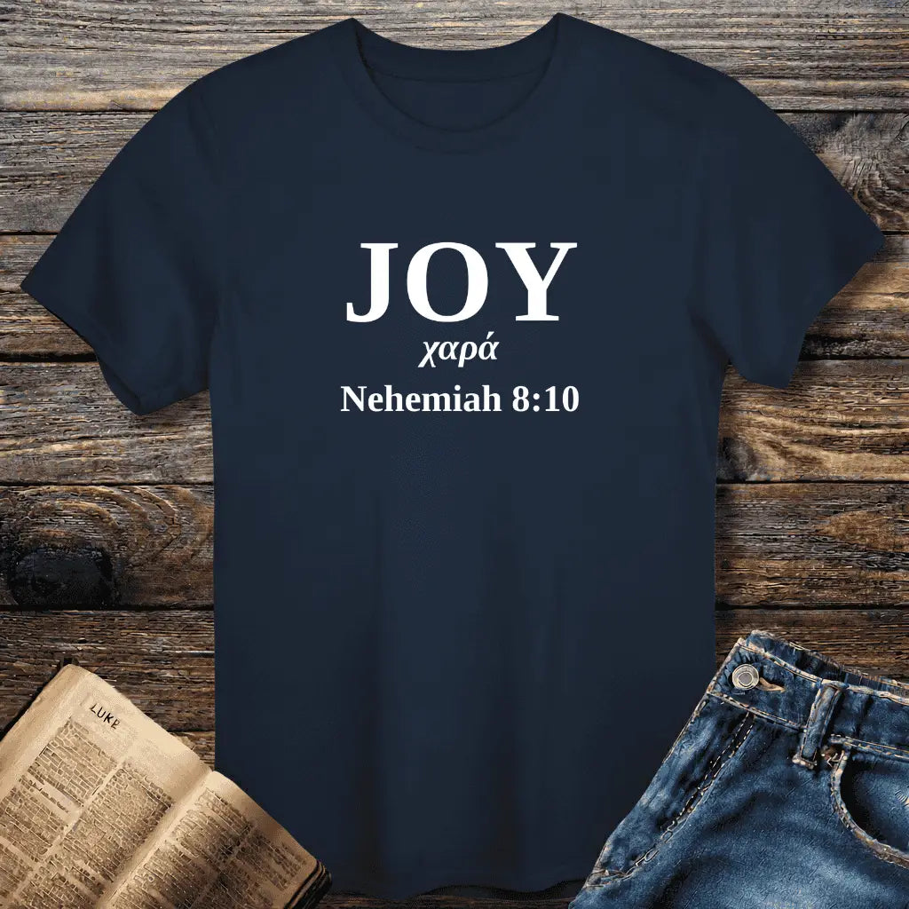 Joy Greek Tee