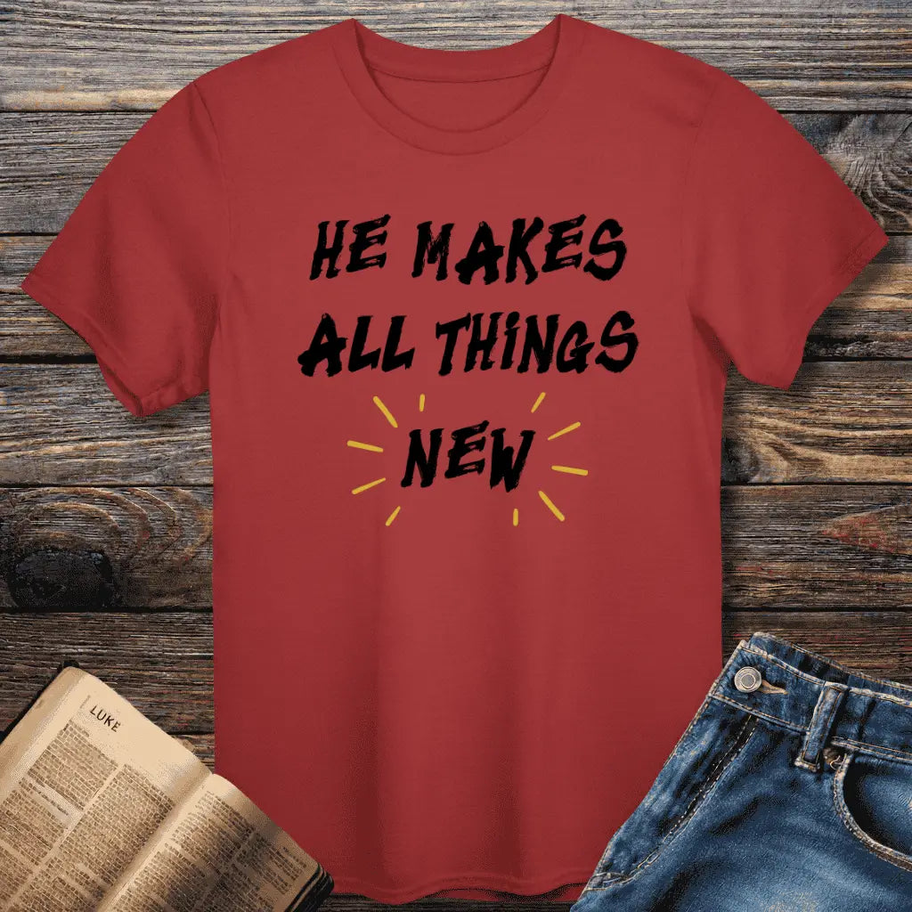 He Makes New Tee