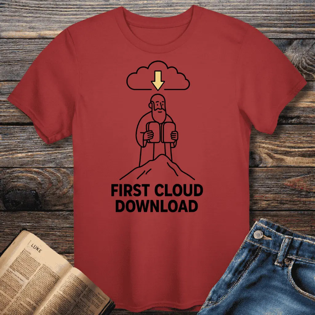 Cloud Download Tee