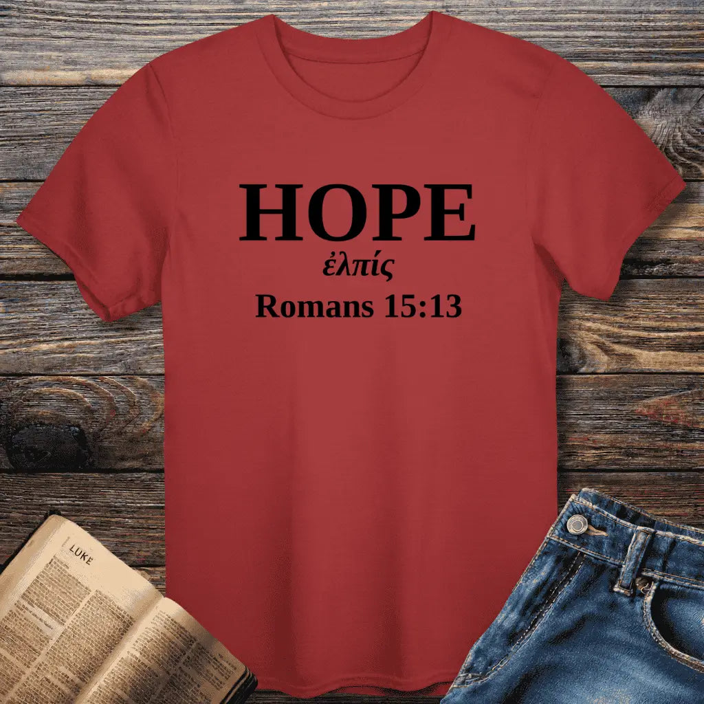 Hope Greek Tee