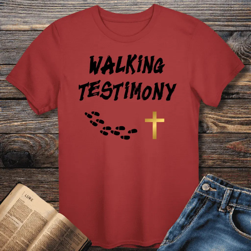 Walking Testimony Tee