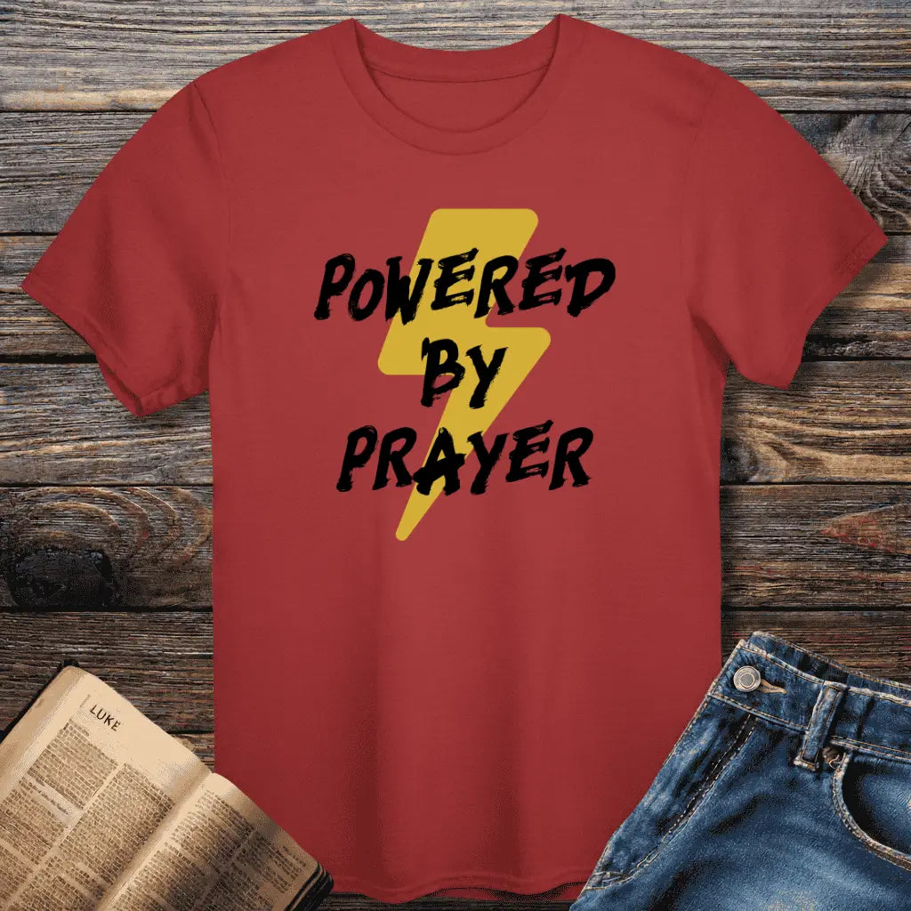 Powered by Prayer Tee
