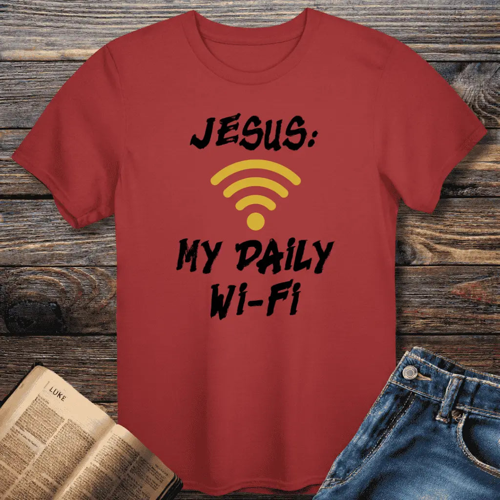 Jesus Daily Wi-Fi Tee