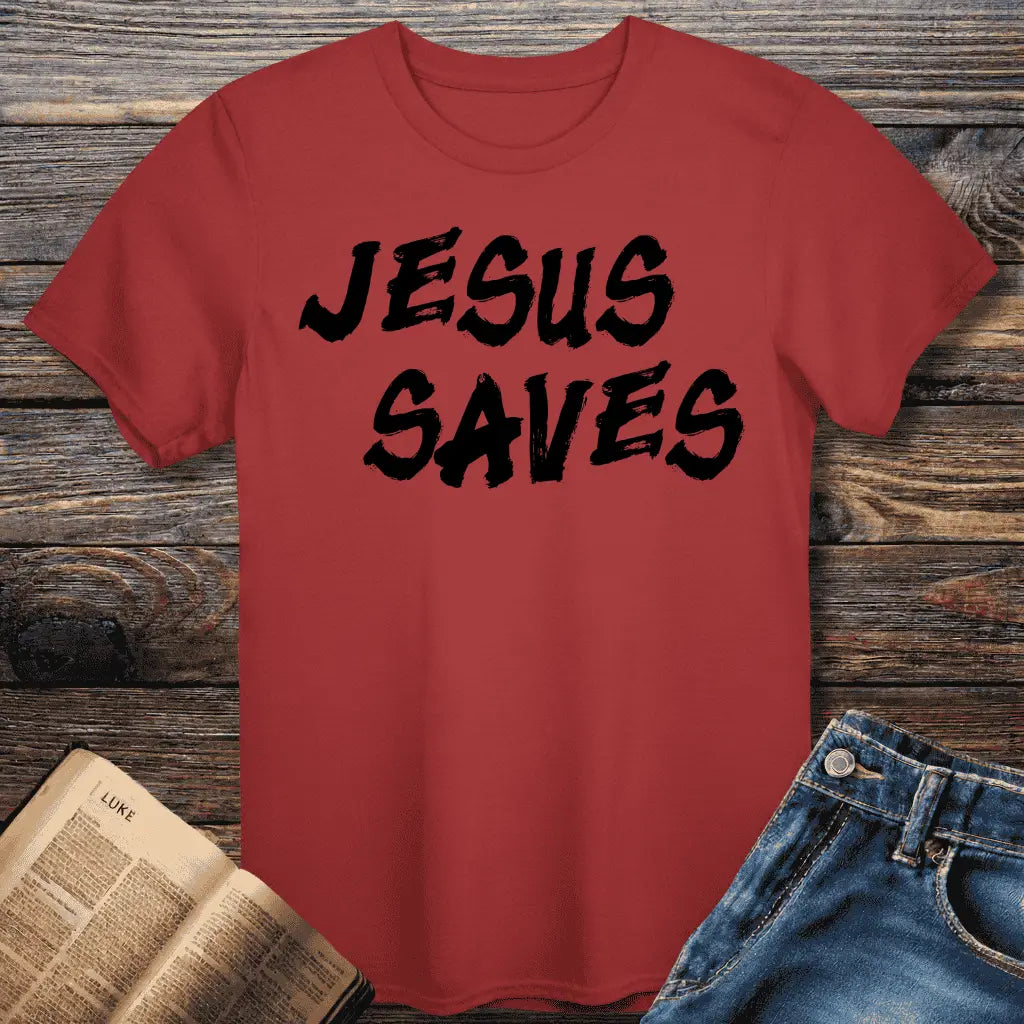 Jesus Saves Tee