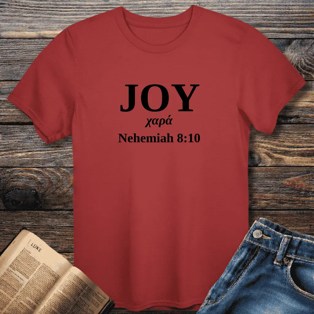 Joy Greek Tee