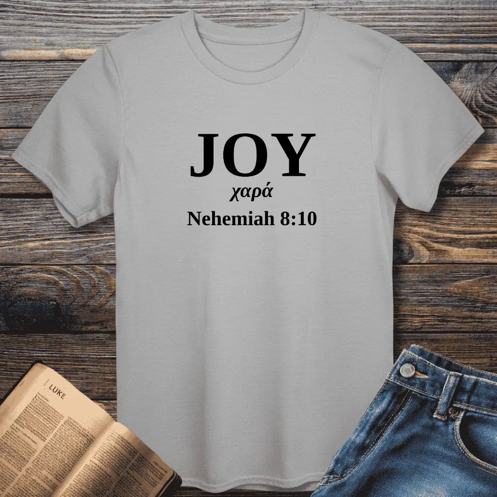 Joy Greek Tee