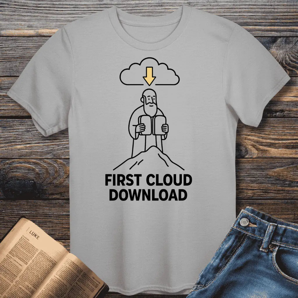 Cloud Download Tee