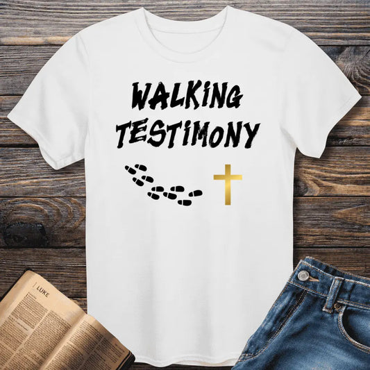 Walking Testimony Tee