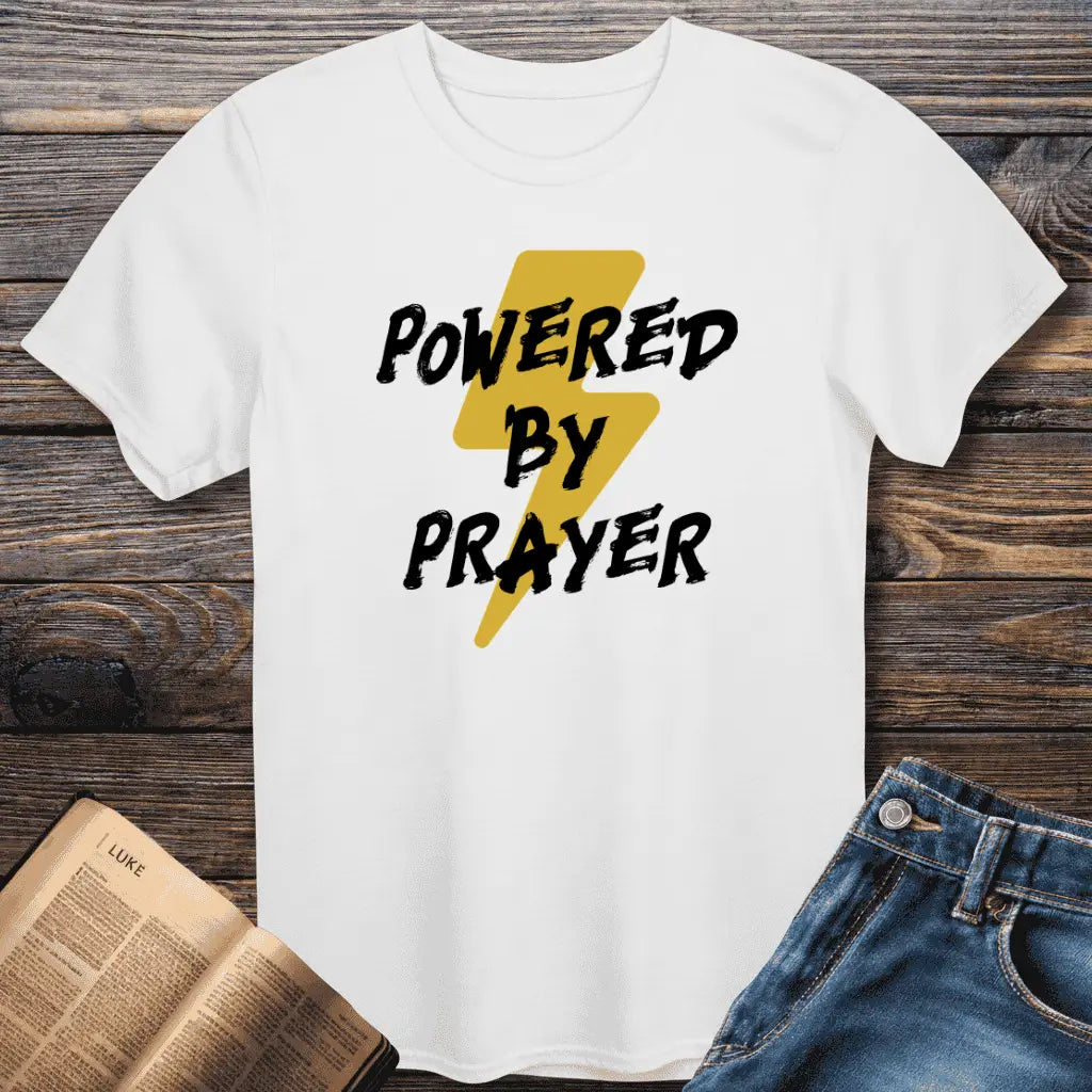 Powered by Prayer Tee