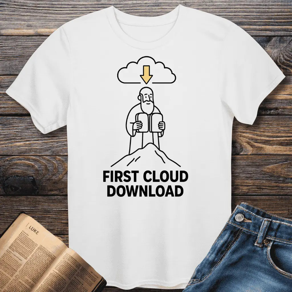 Cloud Download Tee